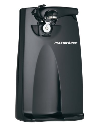 Proctor Silex Plus 76371P Extra-Tall Can Opener, Black