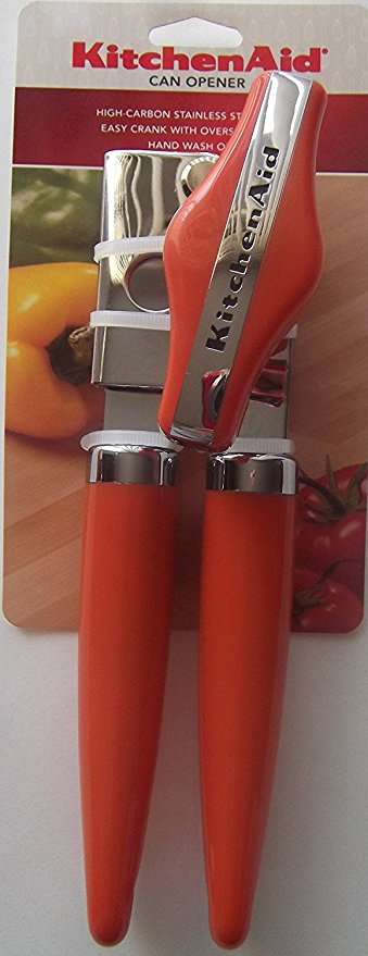 KitchenAid Classic Can Opener, Tangelo (Deep Orange)